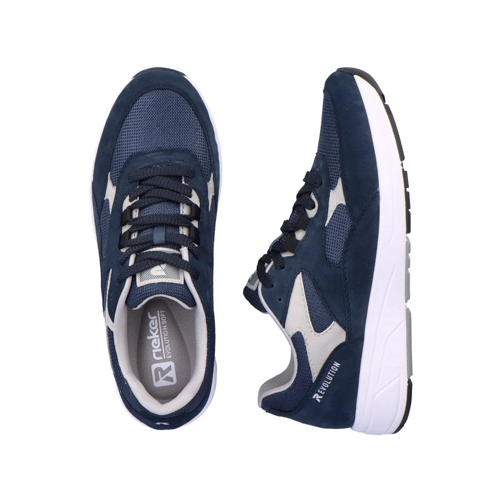 Rieker Evolution 07000 Samira Lace Sneaker for Men - Image 6