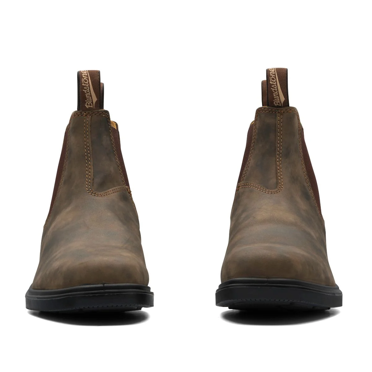 Blundstone 1306 Unisex Dress Boot in Rustic Brown - Image 4