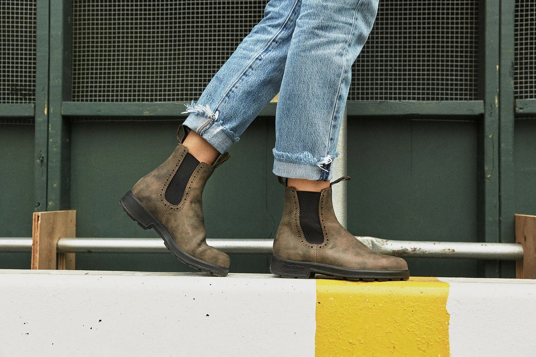 Blundstone 1351 Original Women's High Top in Rustic Brown - Image 8