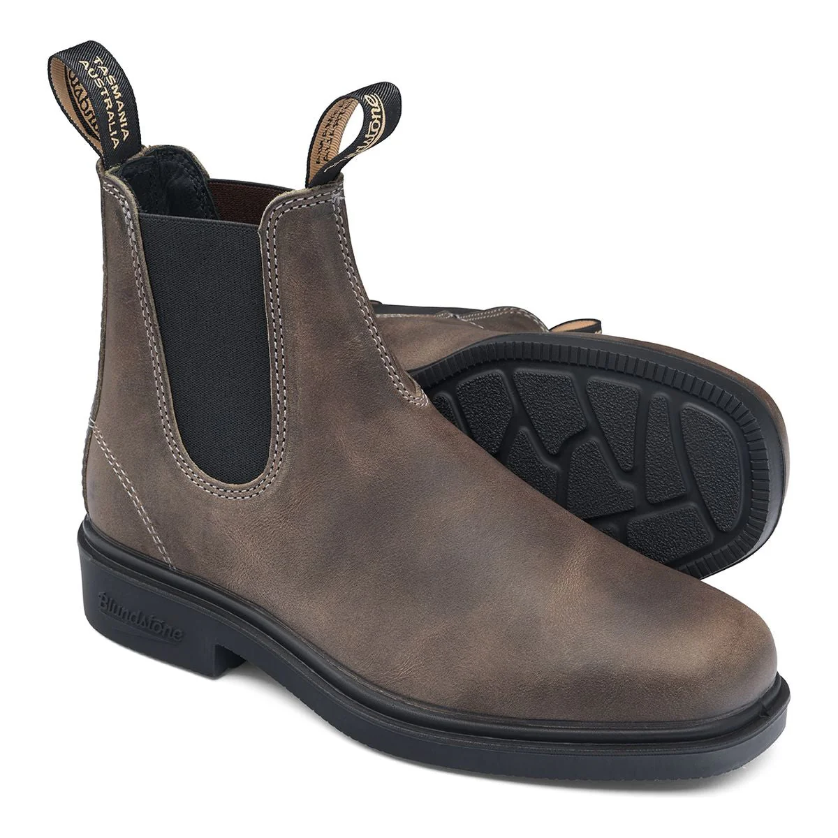 Blundstone 1395 Unisex Dress Chisel Toe Boot in Steel Grey - Image 4