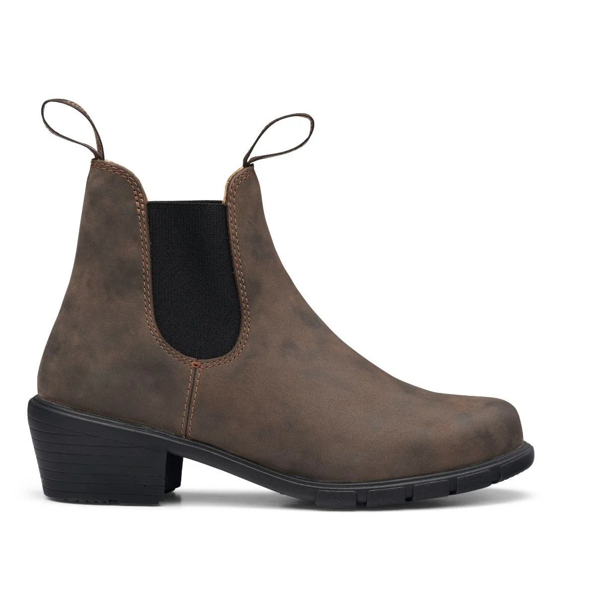 Blundstone 1677 Women's Heel Boot in Rustic Brown - Image 3