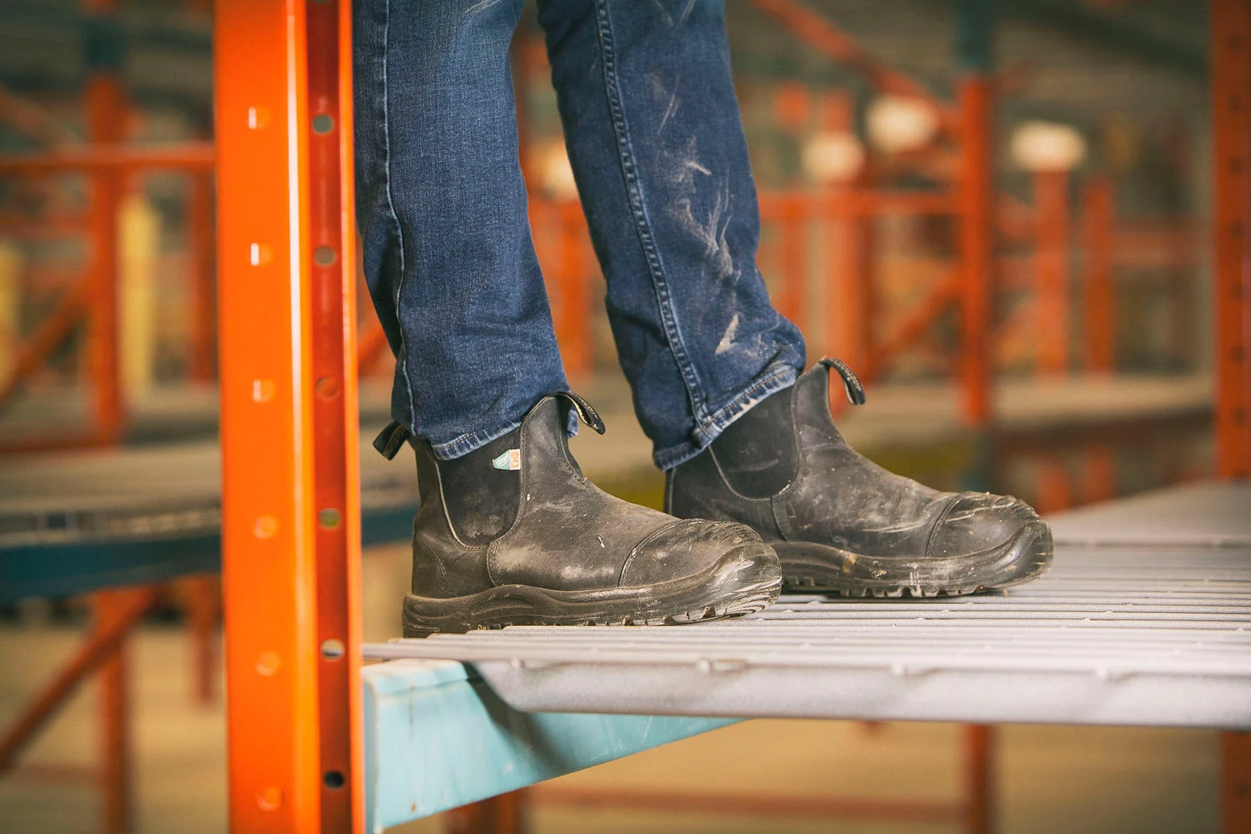 Blundstone 168 Unisex Work & Safety Boot Rubber Toe Cap - Image 8