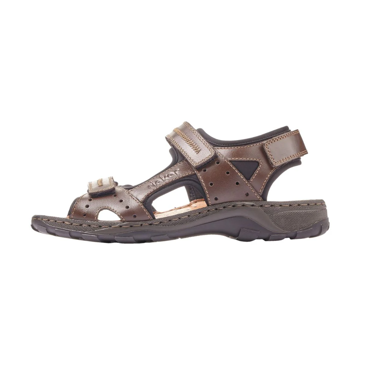 26061 Men's Adjustable Strap Sandals - Image 2