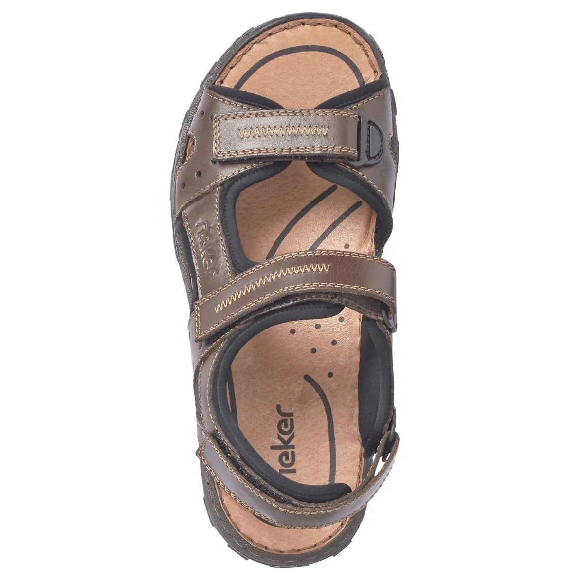 26061 Men's Adjustable Strap Sandals - Image 3