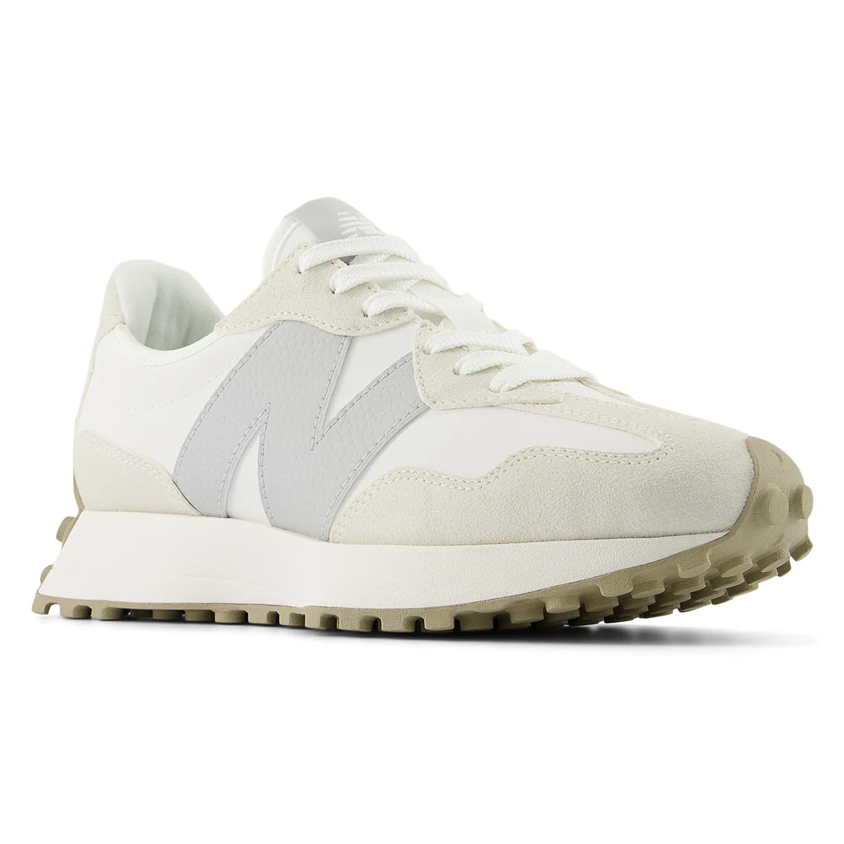 New Balance Women’s 327 Classic Retro Runner — Sea Salt/Grey
