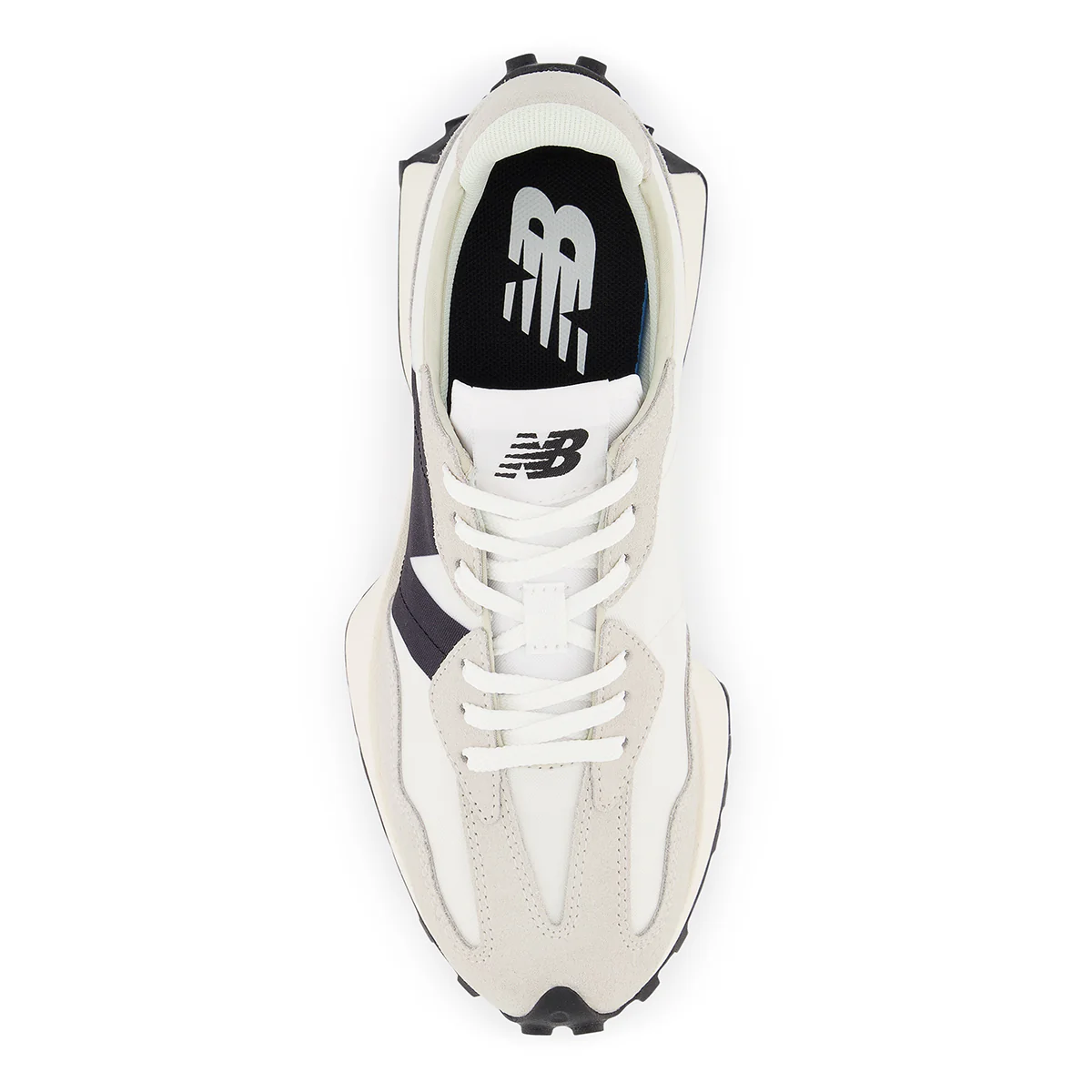 New Balance Women’s 327 Classic Retro Runner — Sea Salt/Black - Image 4