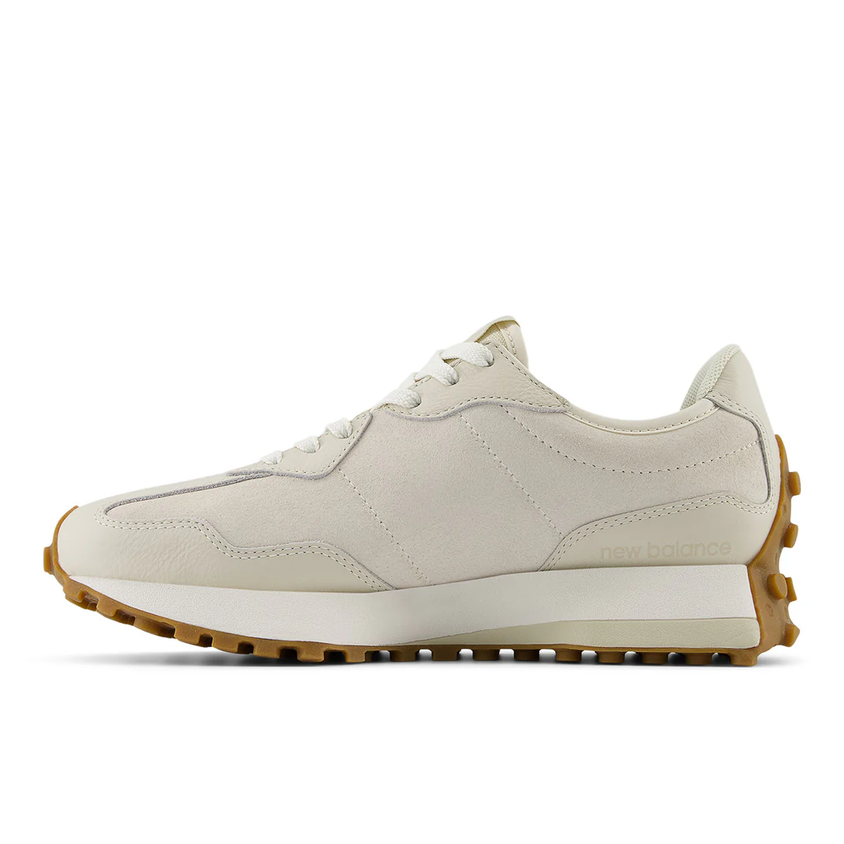 New Balance Women’s 327 Classic Retro Runner — Linen/Timberwolf - Image 2