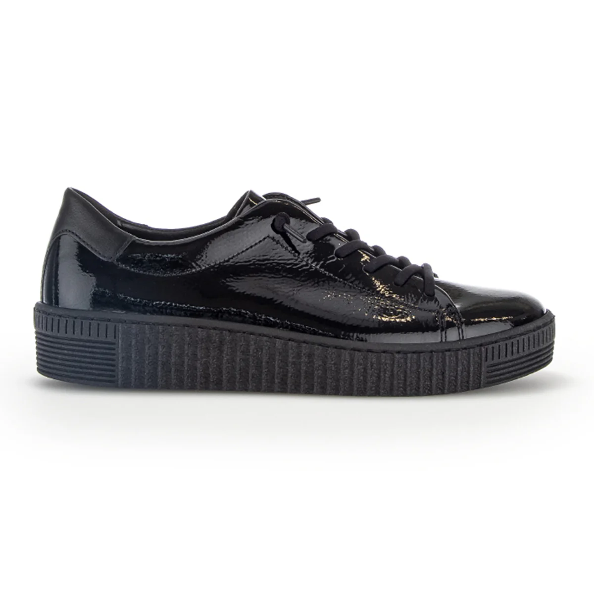 Gabor 331.97 Premium Lace Sneakers – Black Patent