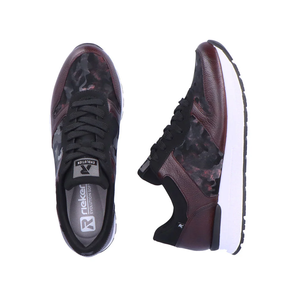 Rieker Evolution 40804 Lace Up Sneaker for Women - Image 4