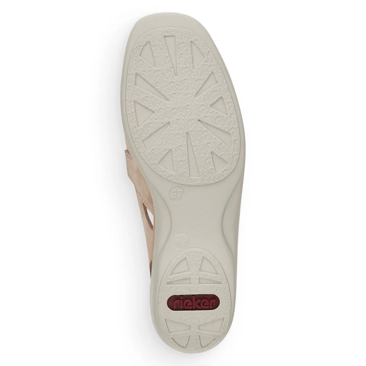 Rieker 41385 Women's Casual Slip On in Beige - Image 6