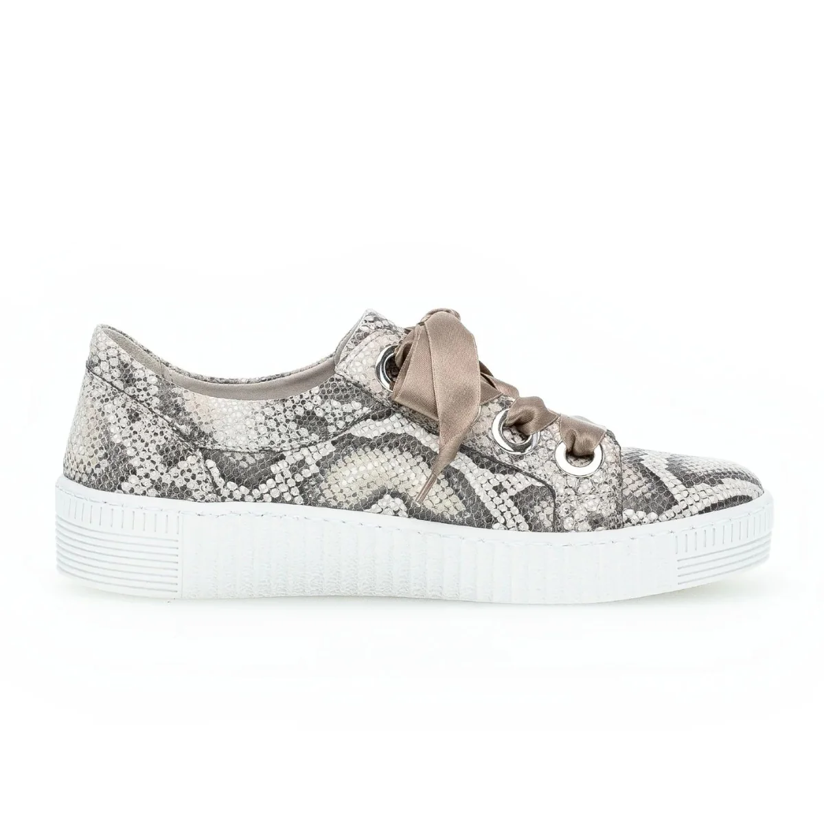 Gabor 330.30 Premium Laced Sneakers - Snake Print - Image 4