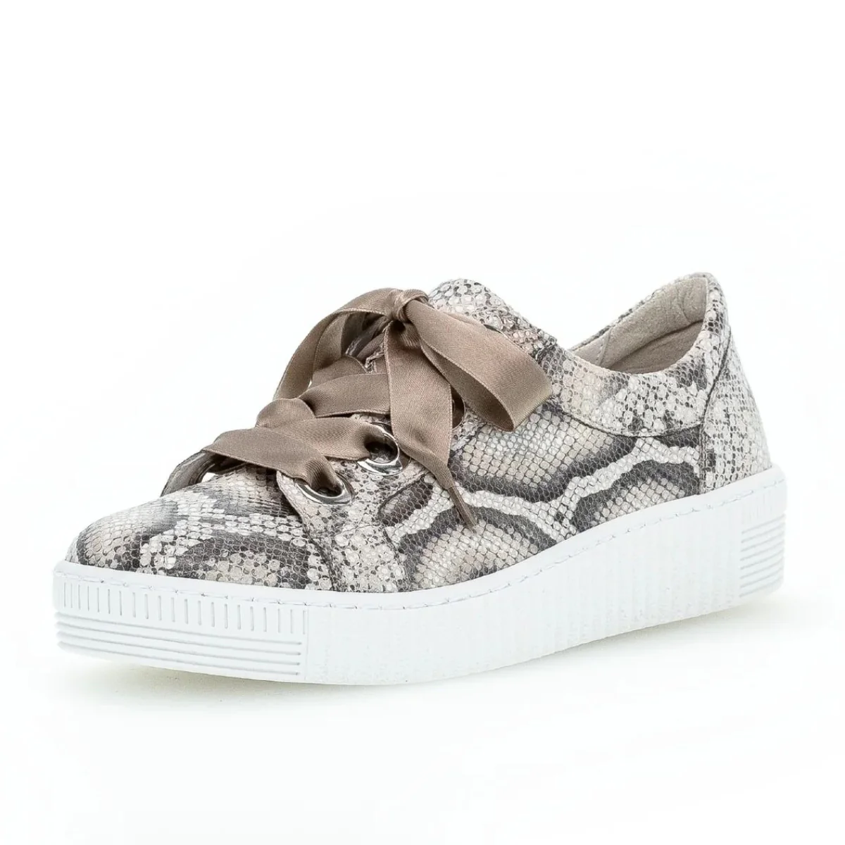 Gabor 330.30 Premium Laced Sneakers - Snake Print - Image 6