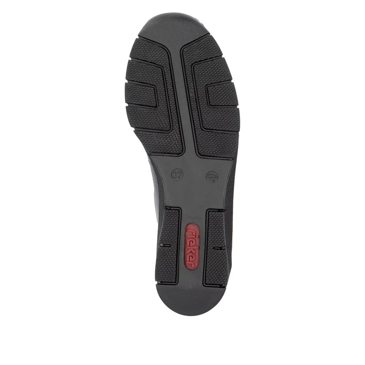 Rieker 53751 Women's Penny Loafer in Red - Image 4