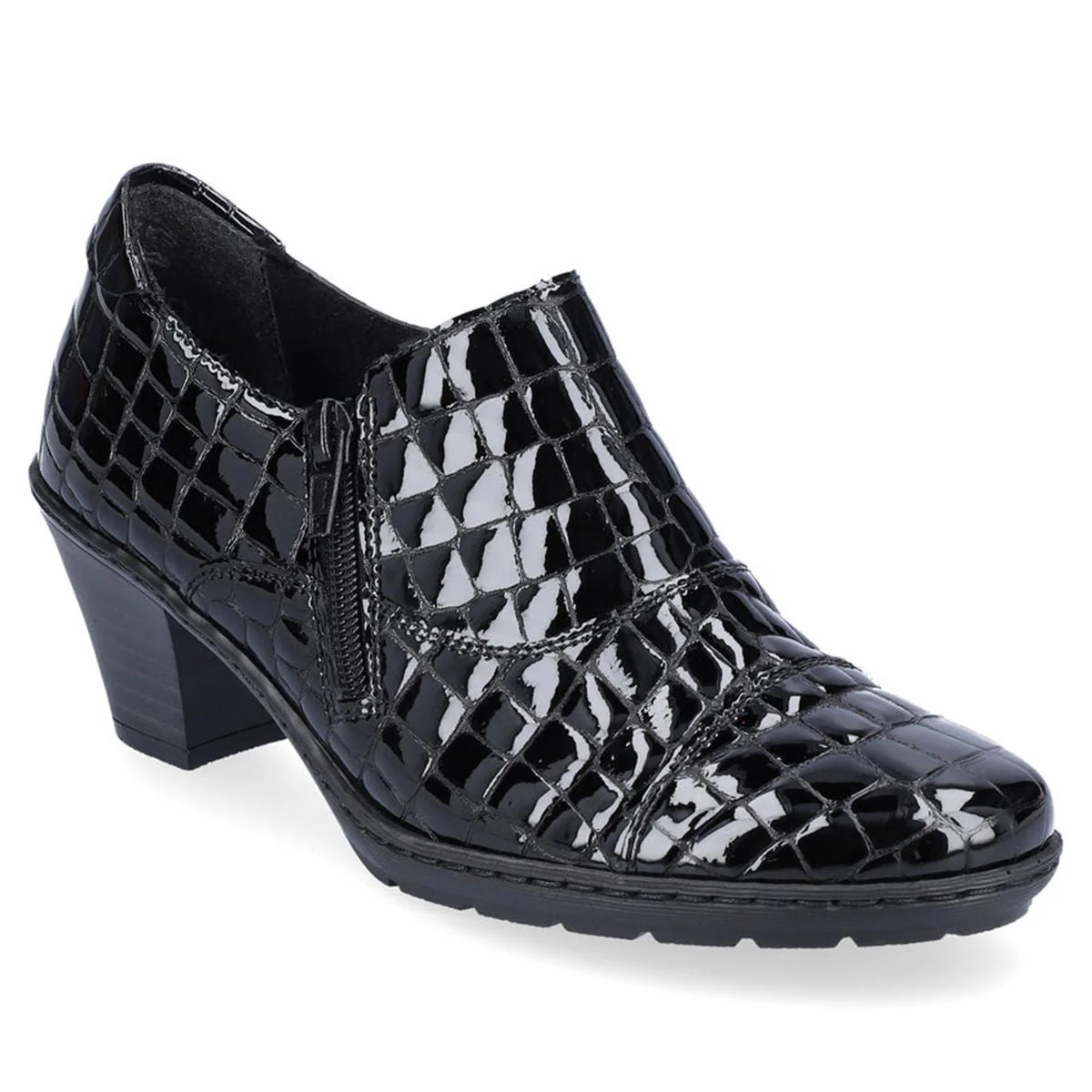 57173 Low Heel Slip On Shootie