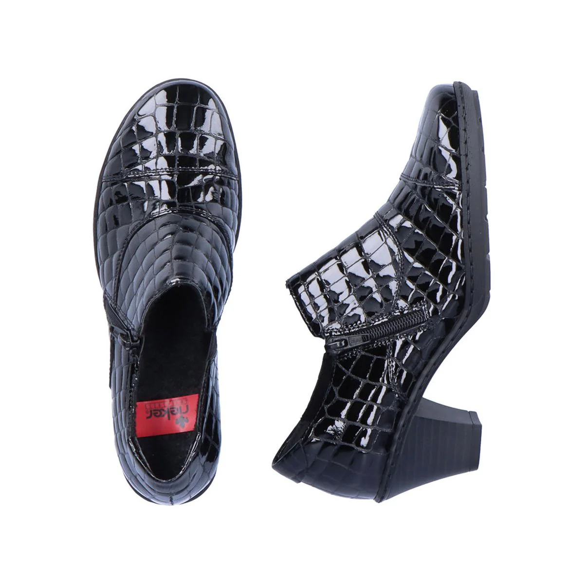57173 Low Heel Slip On Shootie - Image 6