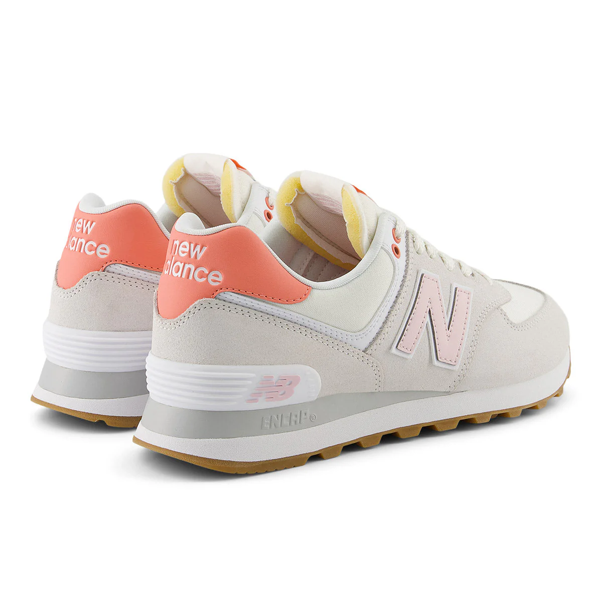 New Balance Women’s 574 Core Sneaker — Reflection/Rose Sugar - Image 5