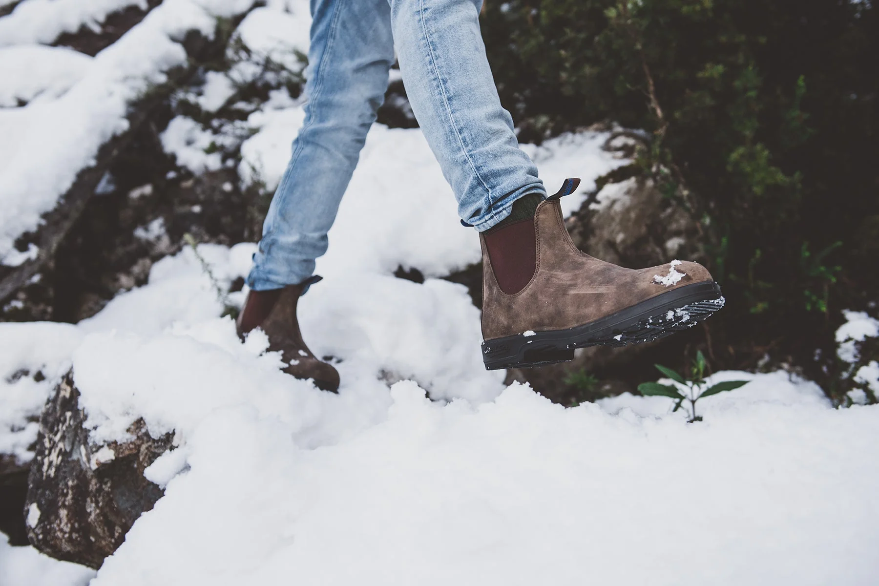 Blundstone 584 Winter Unisex Waterproof Rustic Brown Boot - Image 9