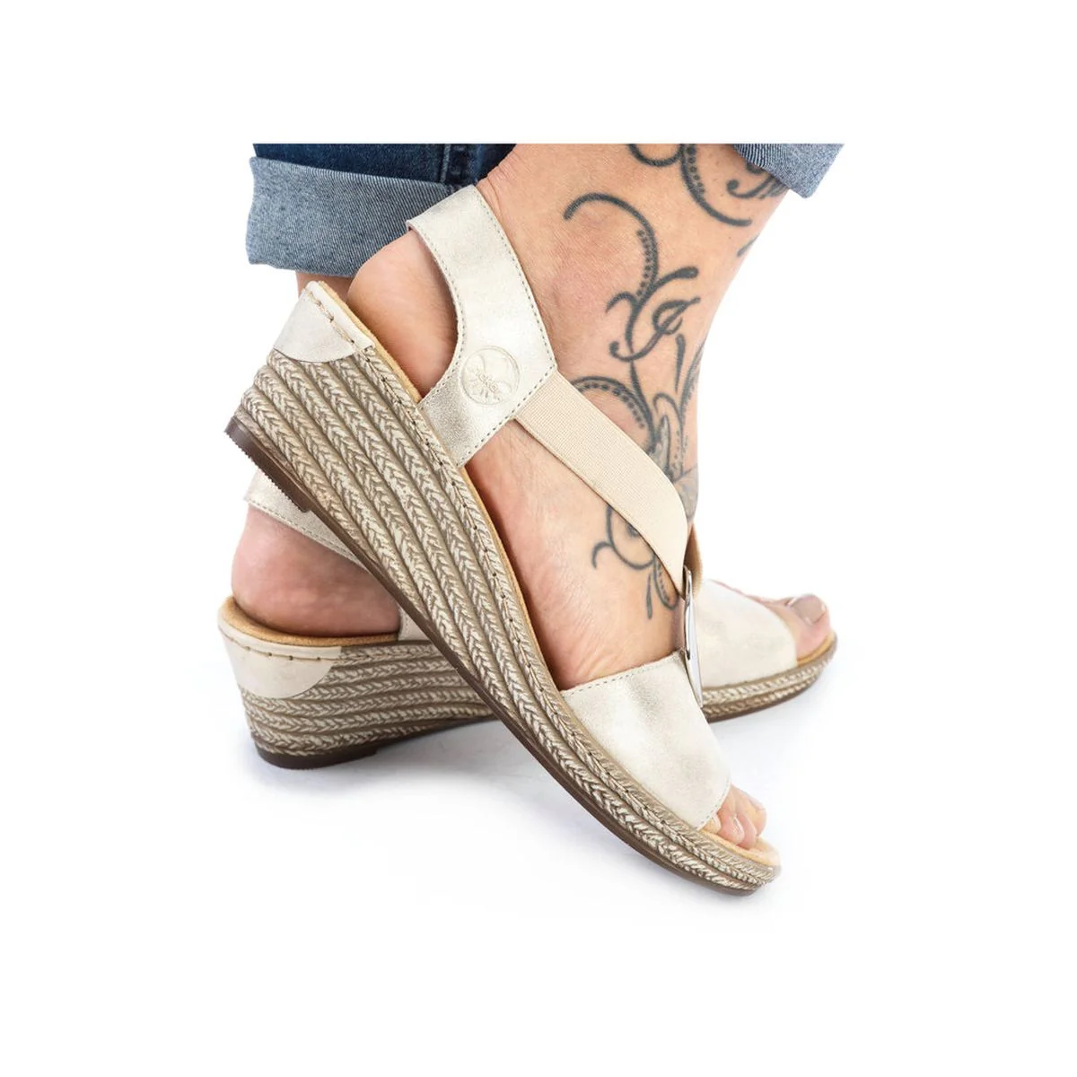 624H6 Wedge Sandals - Image 6
