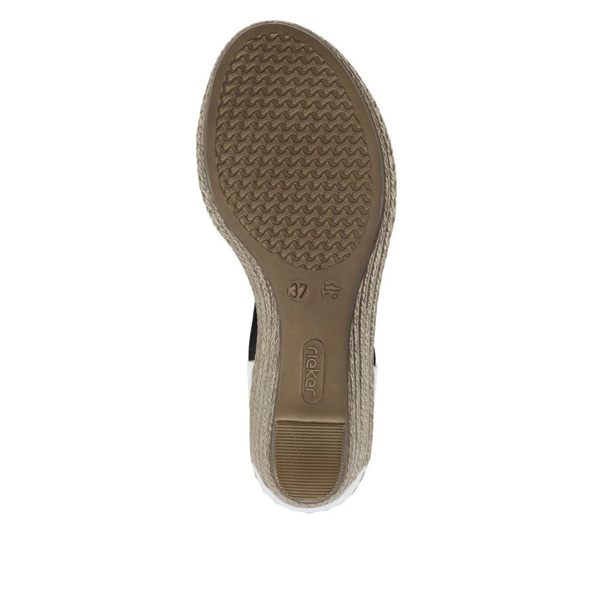 Rieker 624H6-24 Multi-Colour Wedge Sandals - Image 4