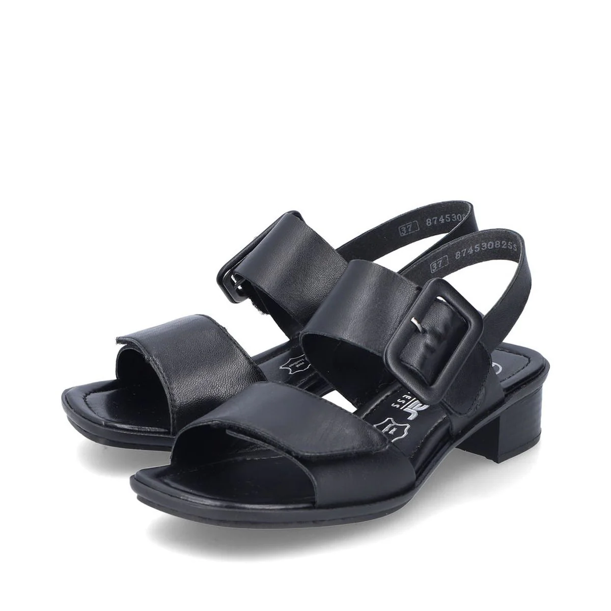 62663 Low Heel Strap Sandals - Image 5