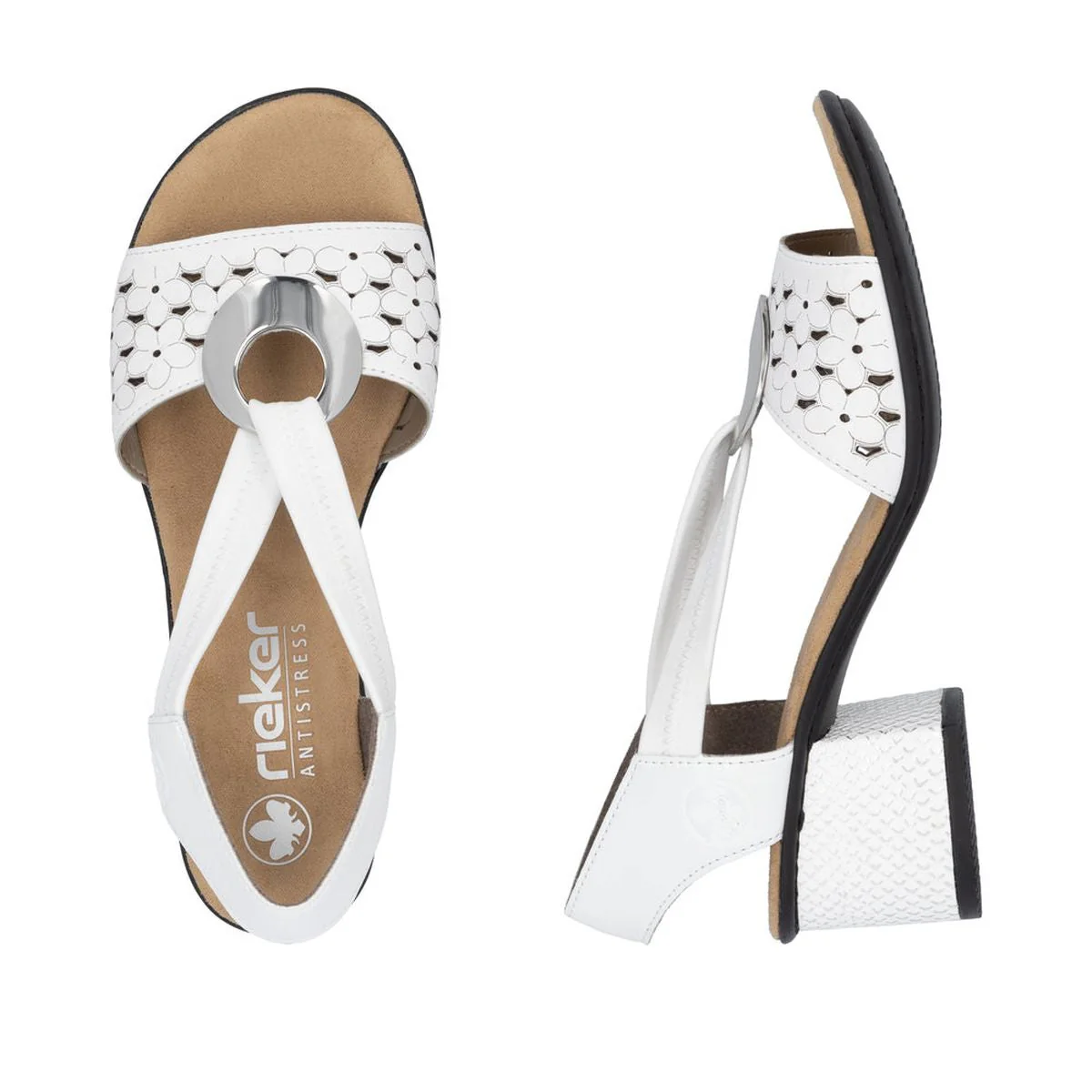 64677 Low Heel Sandals - Image 6