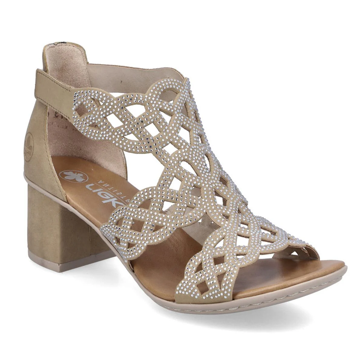 Rieker 64773-61  Low Heel Sandals