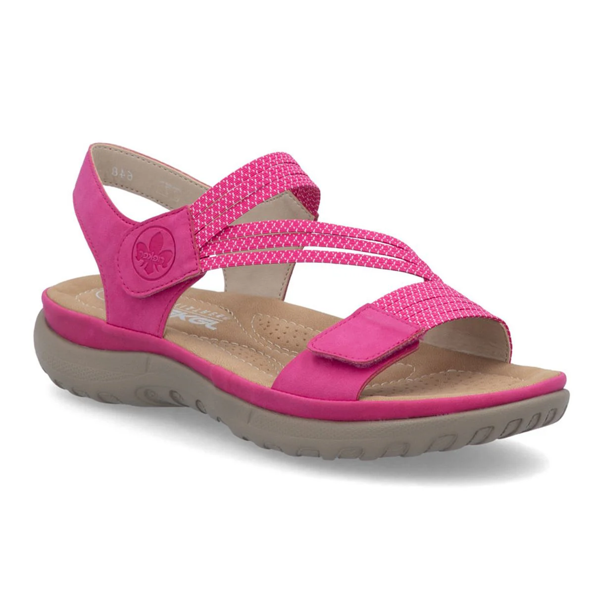 Rieker 64870 Velcro Strap Sandals - Image 3