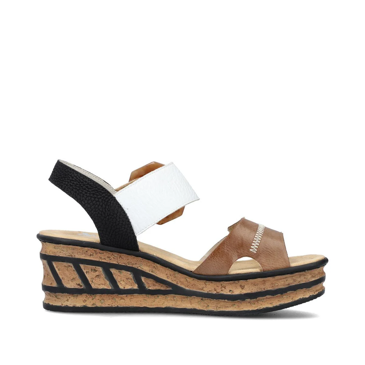68176 2-Strap Wedge Sandal - Image 2