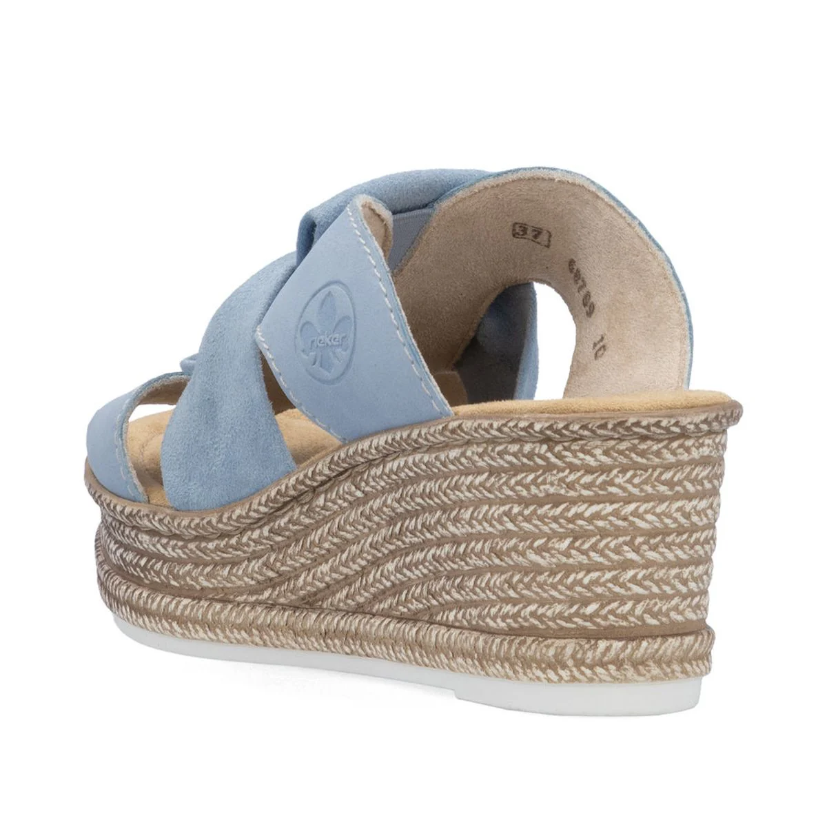 Rieker 68789 Women's Sandals in Aqua - Image 3