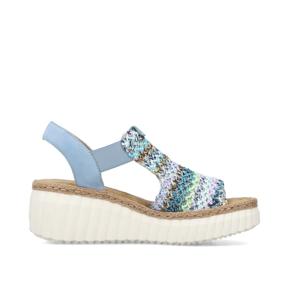 69172 Mesh Wedge Sandals - Image 2