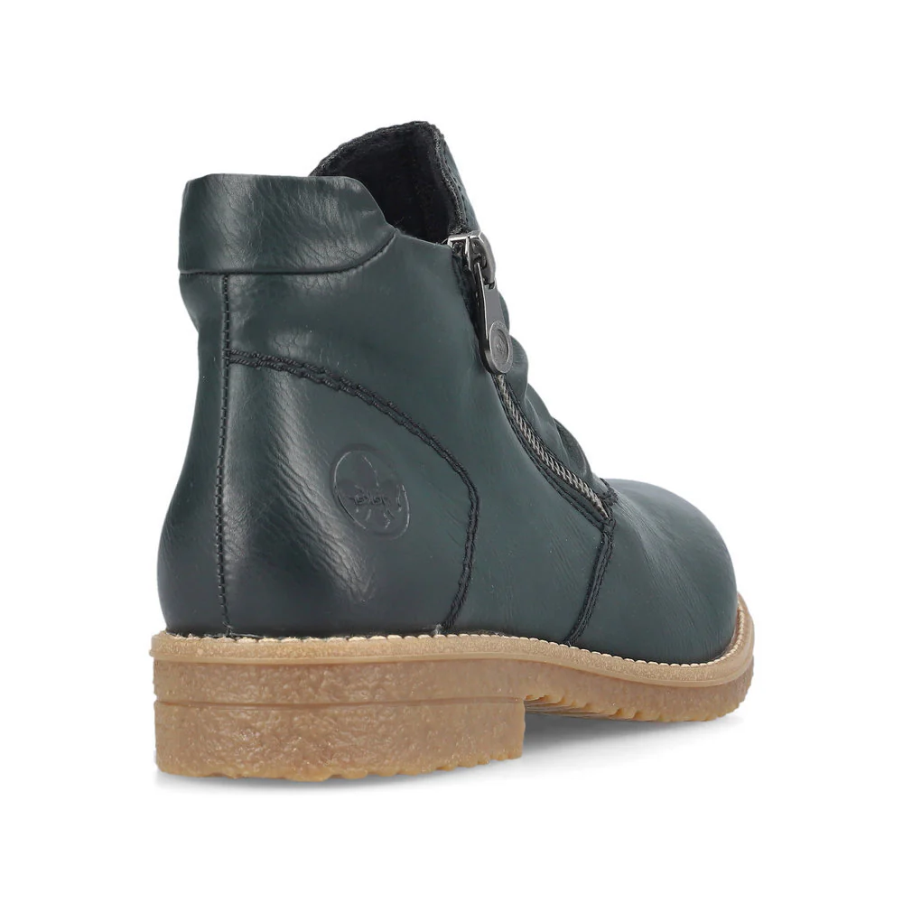 Rieker 73553 Women's Ankle Boots in Olive - Image 3