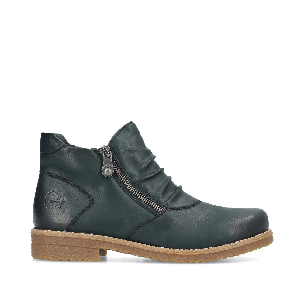 Rieker 73553 Women's Ankle Boots in Olive - Image 4
