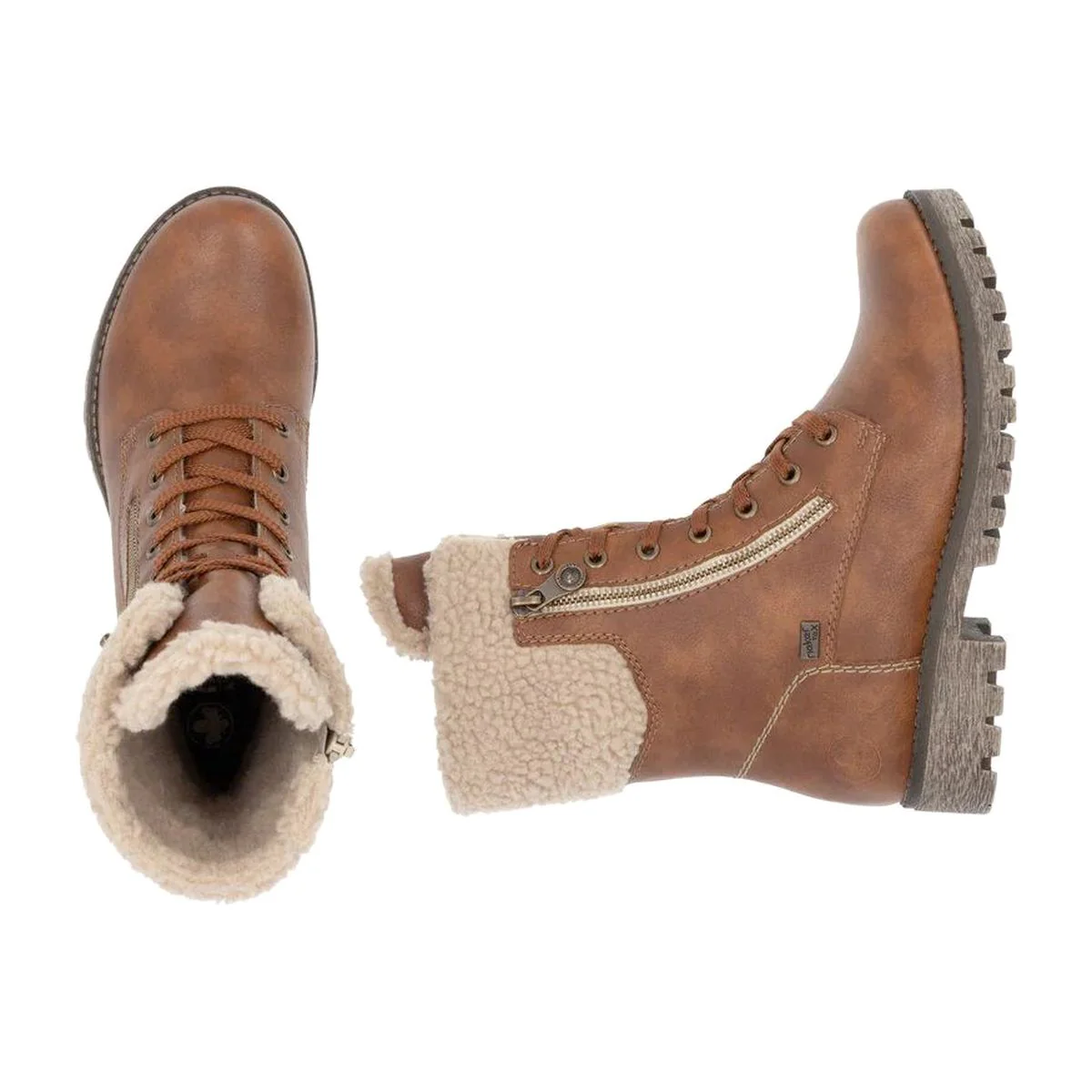 Rieker 78522 Lace Winter Boot - Image 8