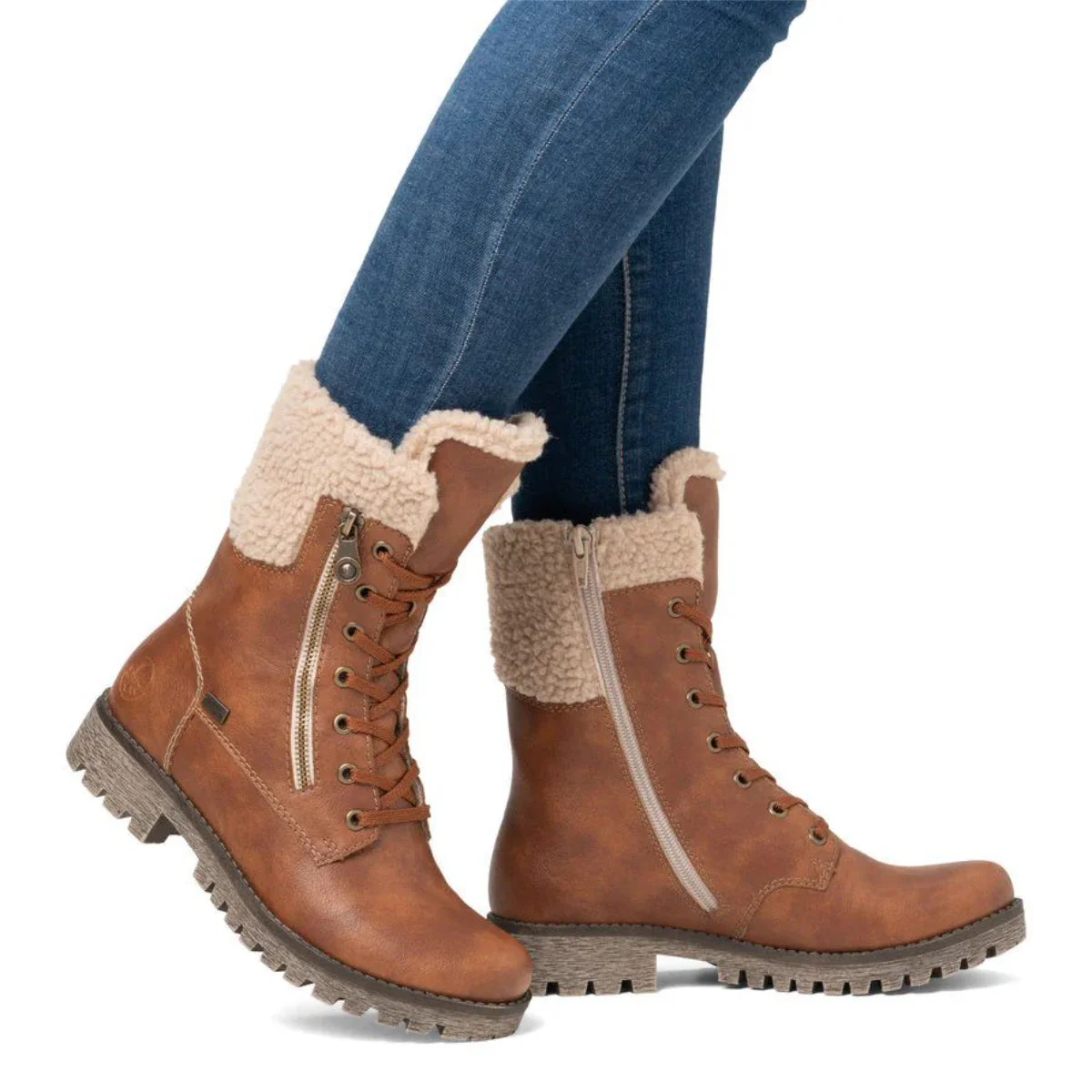 Rieker 78522 Lace Winter Boot - Image 9