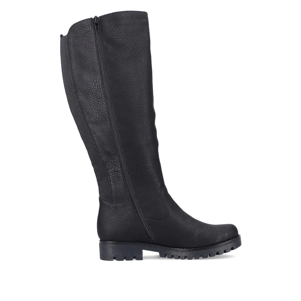 78554 Midnight Black High Boots with RiekerTEX - Image 2