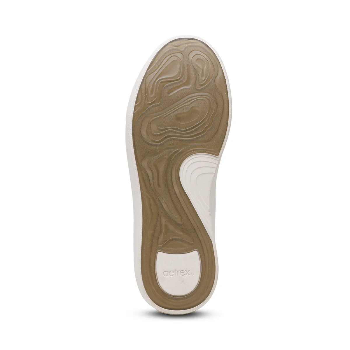 Aetrex Aubrey Arch Support Platform Sneaker in Black Patent - Image 6