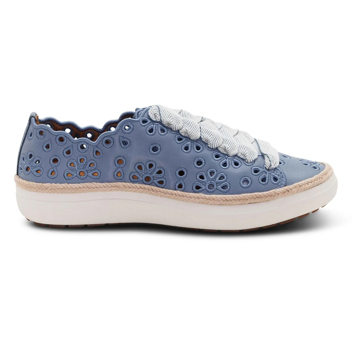Aetrex Charlotte Women's Sneaker in Hazy Blue - Image 4