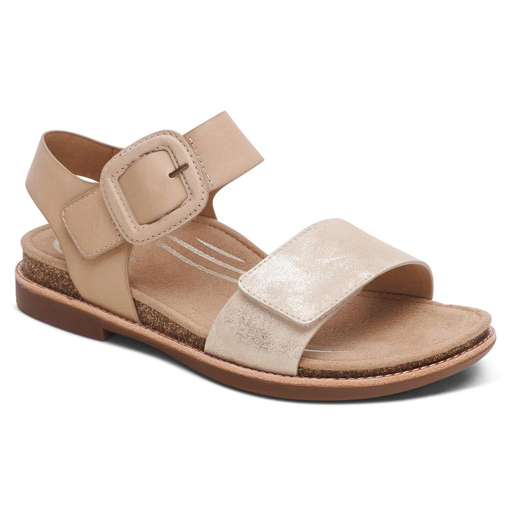 Aetrex Claire Women's Adjustable Strap Sandal - Image 3