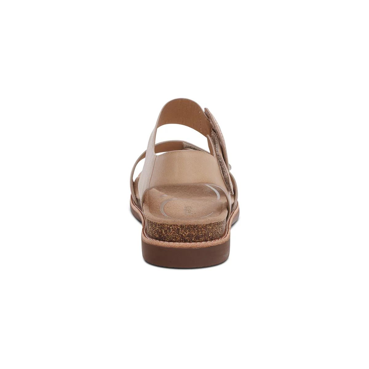 Aetrex Claire Women's Adjustable Strap Sandal in Champagne - Image 3