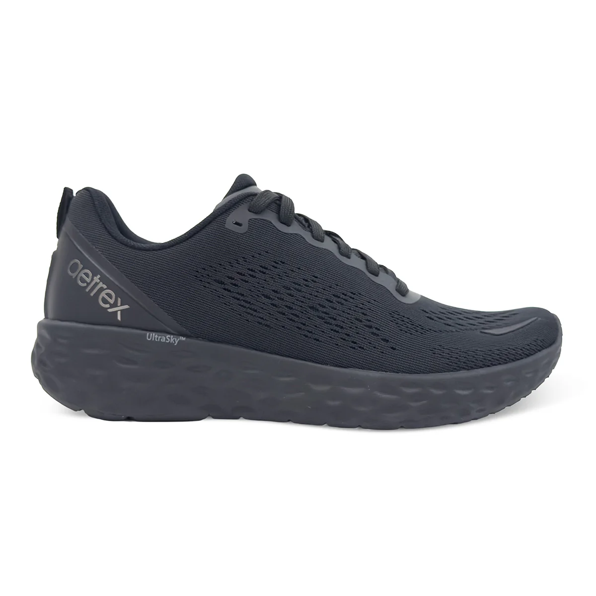 Aetrex Danika Arch Support Sneaker in Black Black - Image 4