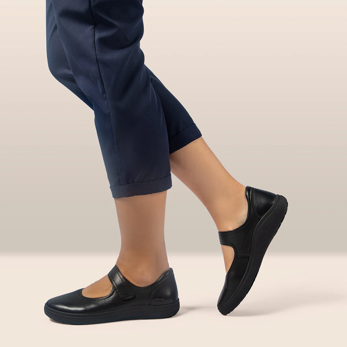 Aetrex Erica Women's Mary Jane Ballerina Flats Wide - Image 6