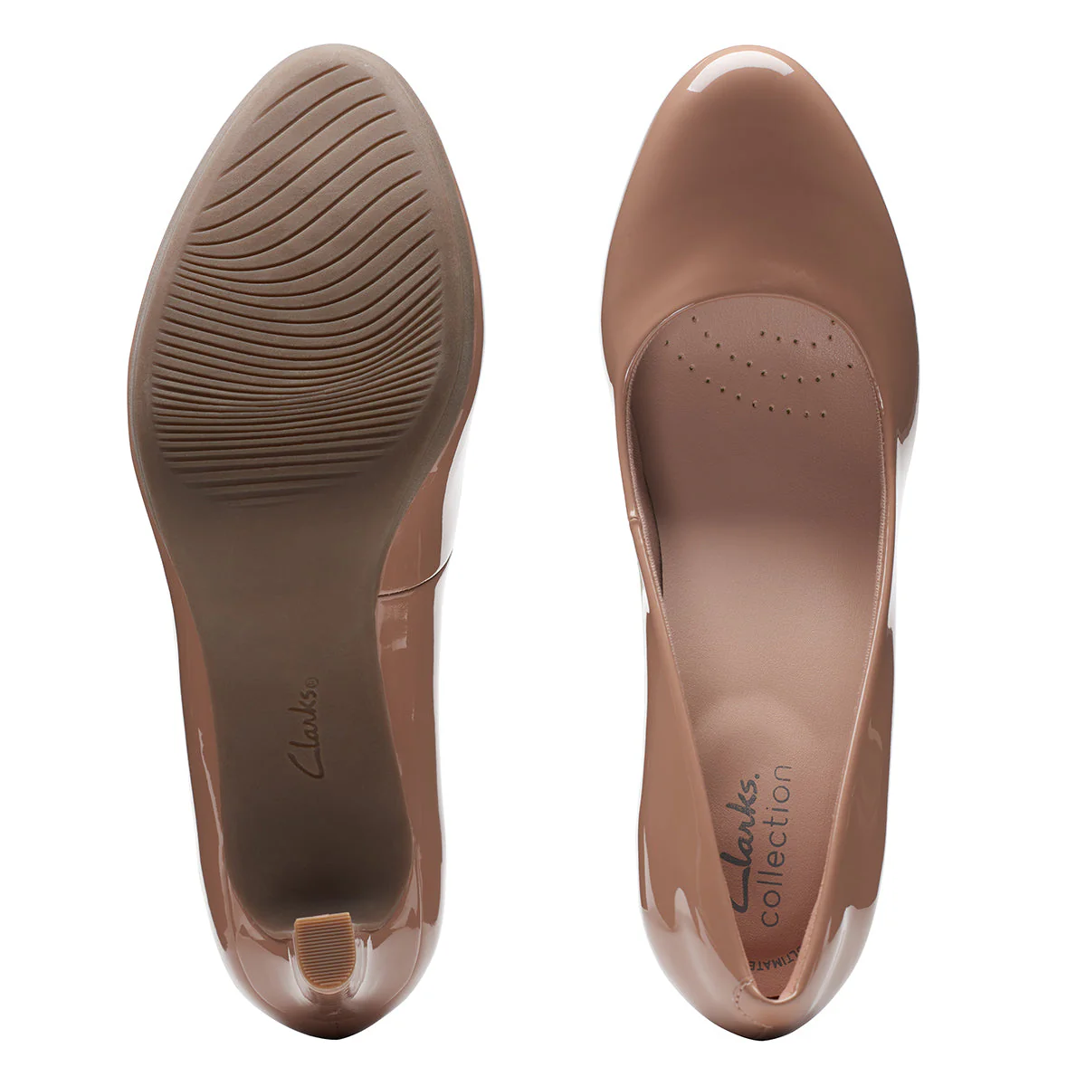 Clarks Ambyr Joy Dress Heels in Beige - Image 6