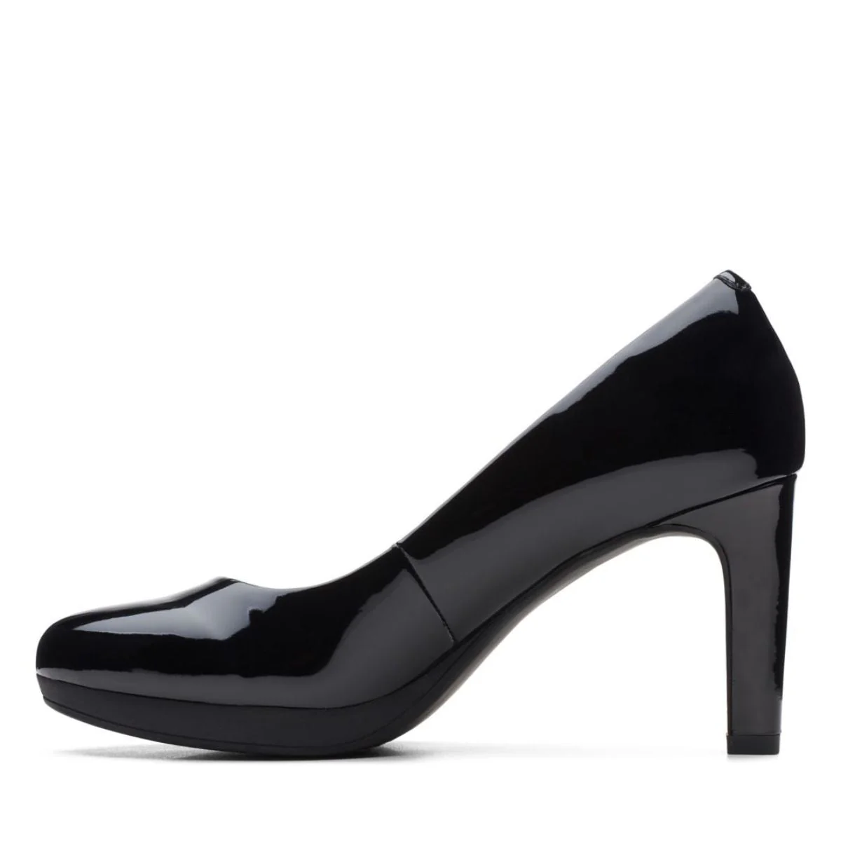 Clarks Ambyr Joy Dress Heels in Black Patent - Image 4
