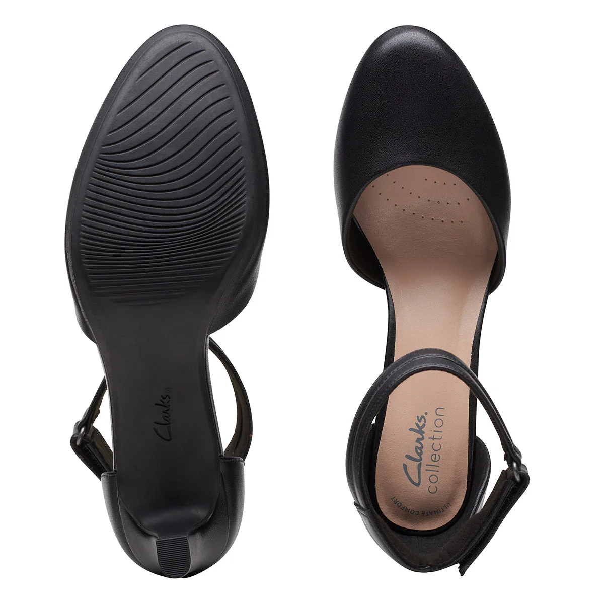 Ambyr Skip Dress Heels with Velcro Strap - Image 6