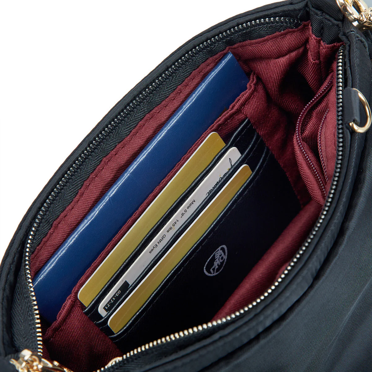 Anti-Theft Addison Convertible Belt Bag in Black - Image 7