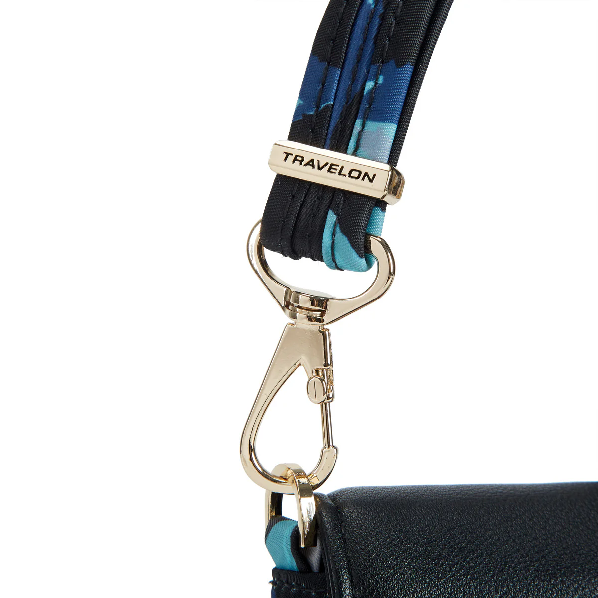 Anti-Theft Addison Convertible Belt Bag in Midnight Floral - Image 7