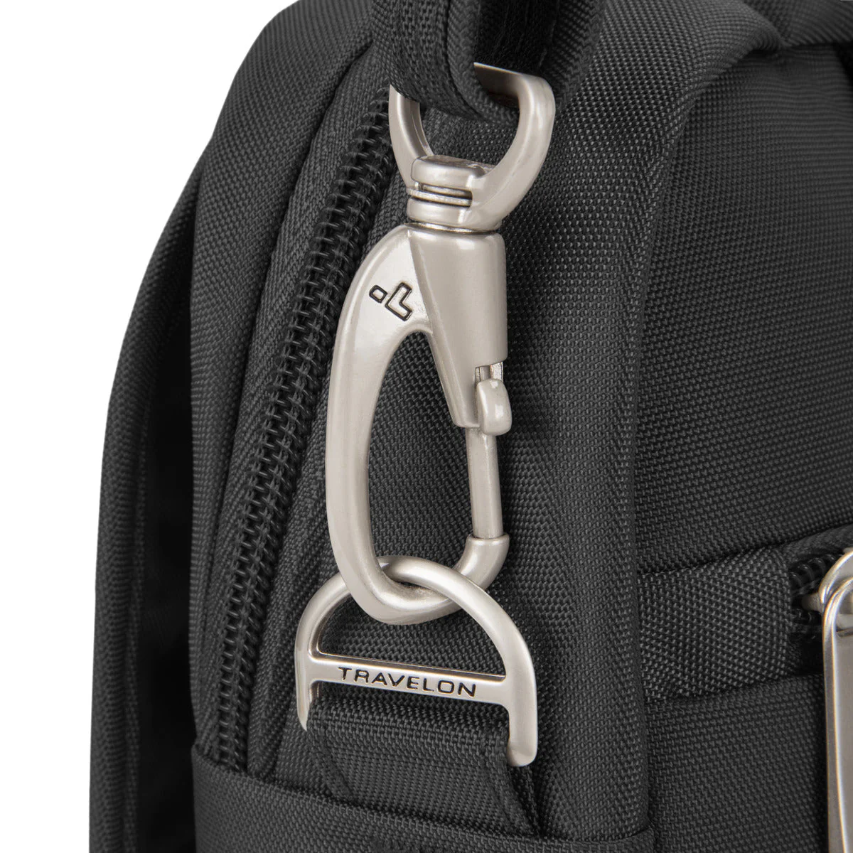 Travelon Unisex Anti-Theft Classic Tour Bag in Black - Image 9