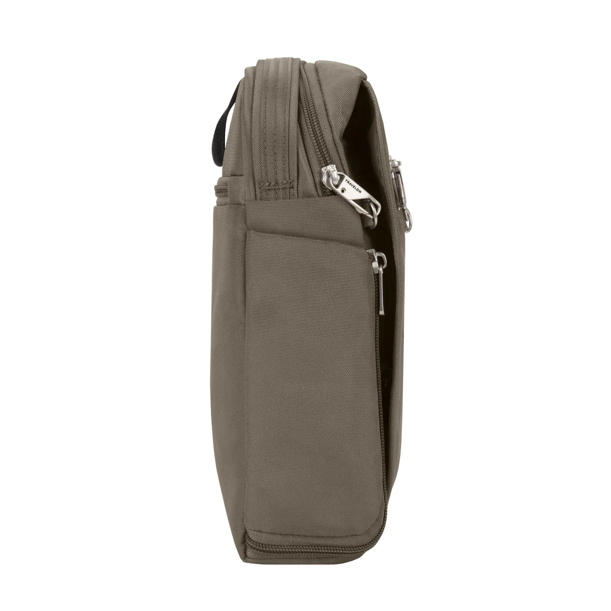 Travelon Unisex Anti-Theft Classic Tour Bag in Taupe - Image 3