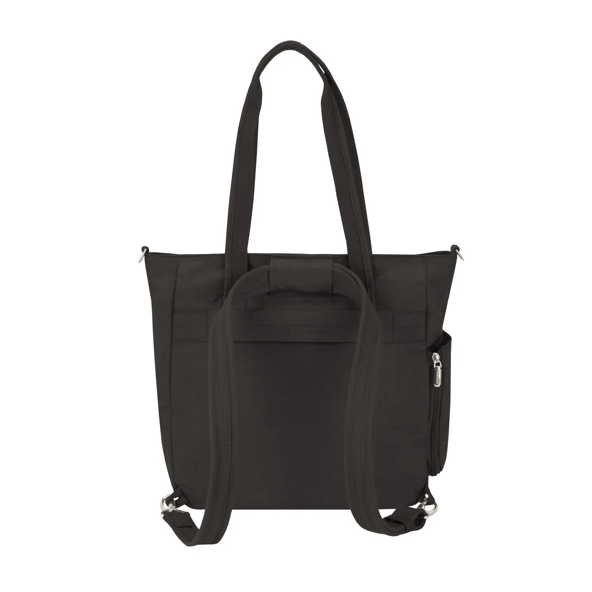 Anti-Theft Essentials Convertible Backpack Tote Black - Image 6