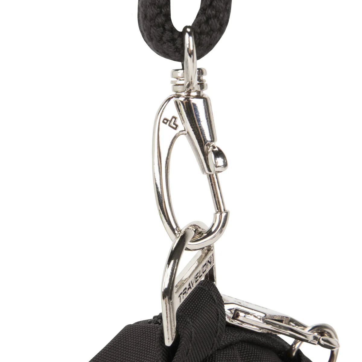 Travelon Anti-Theft Essentials Mini Asymmetric Crossbody in Black - Image 7